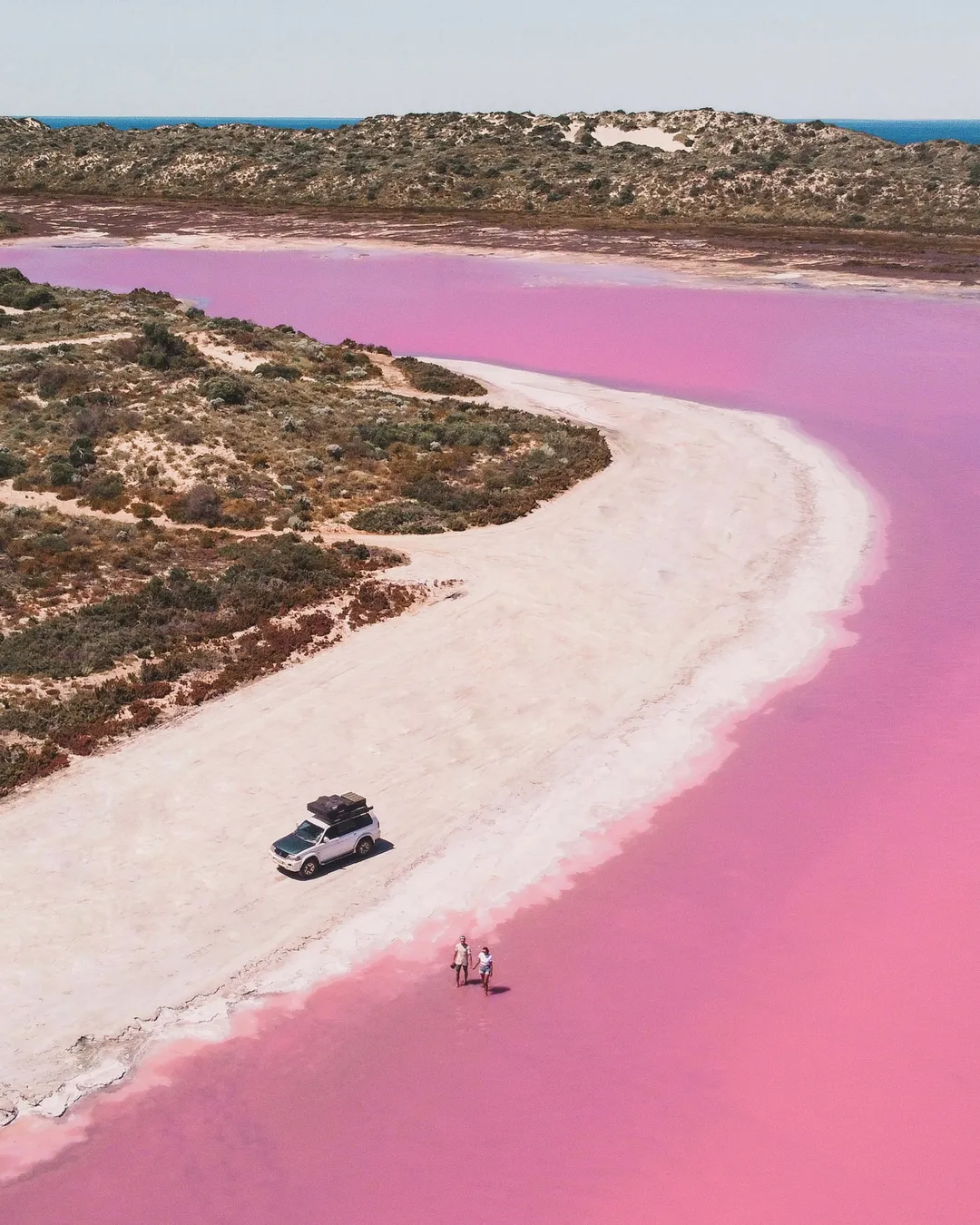 Hutt Lagoon Pink Lake