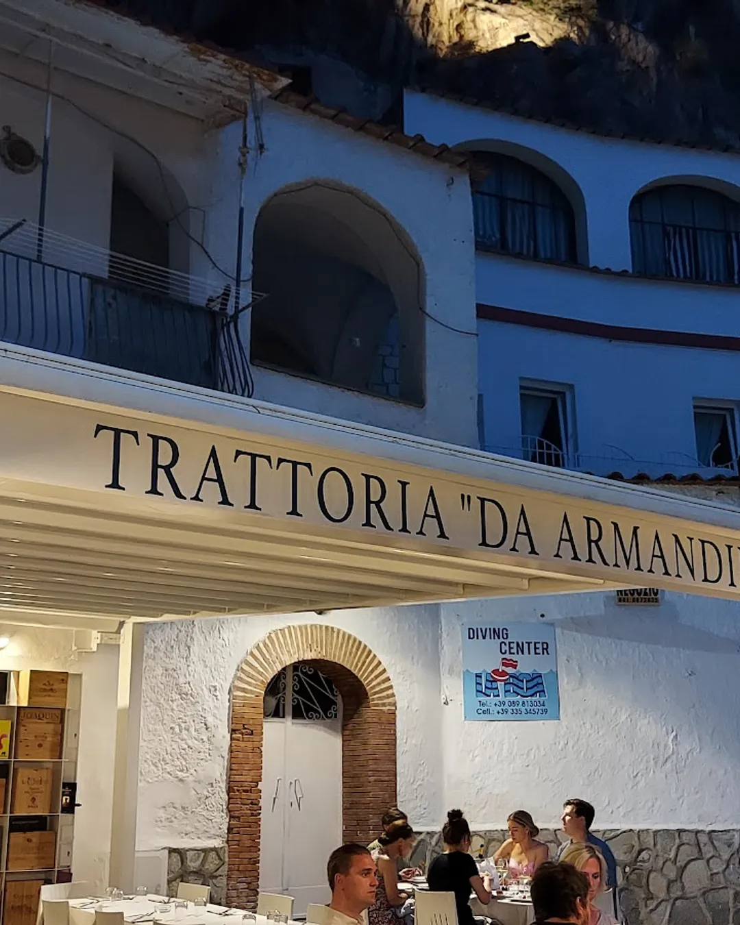 Trattoria Da Armandino, Praiano