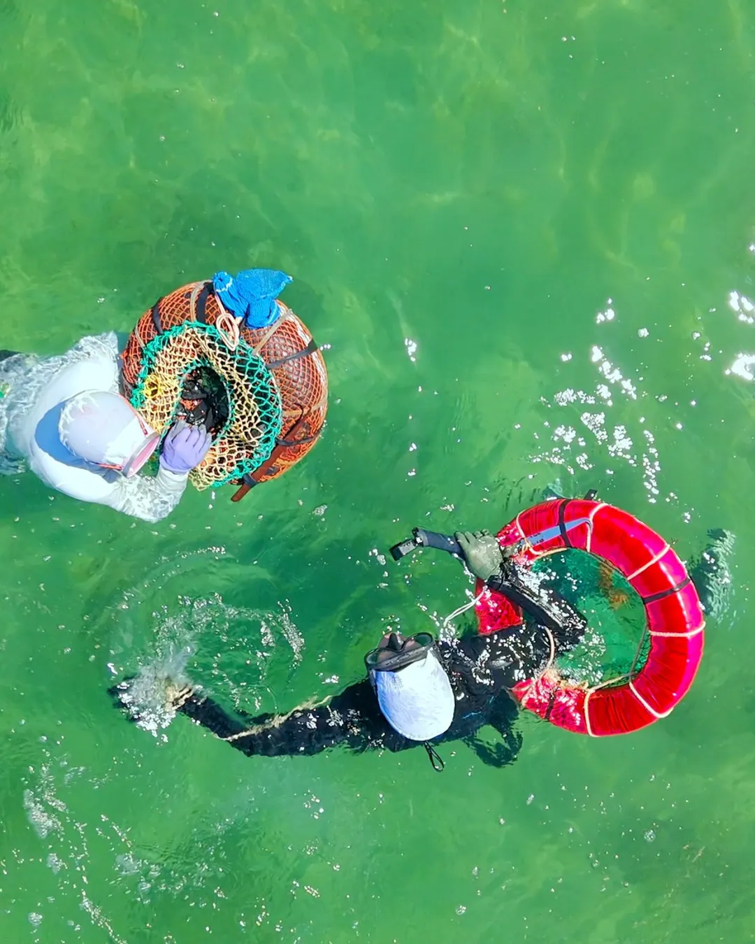 Diving with real Ama diver at Masakijima
