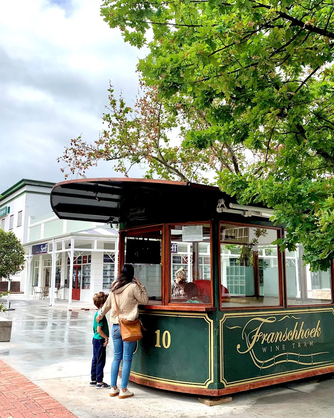 Franschhoek Wine Tram Info Kiosk