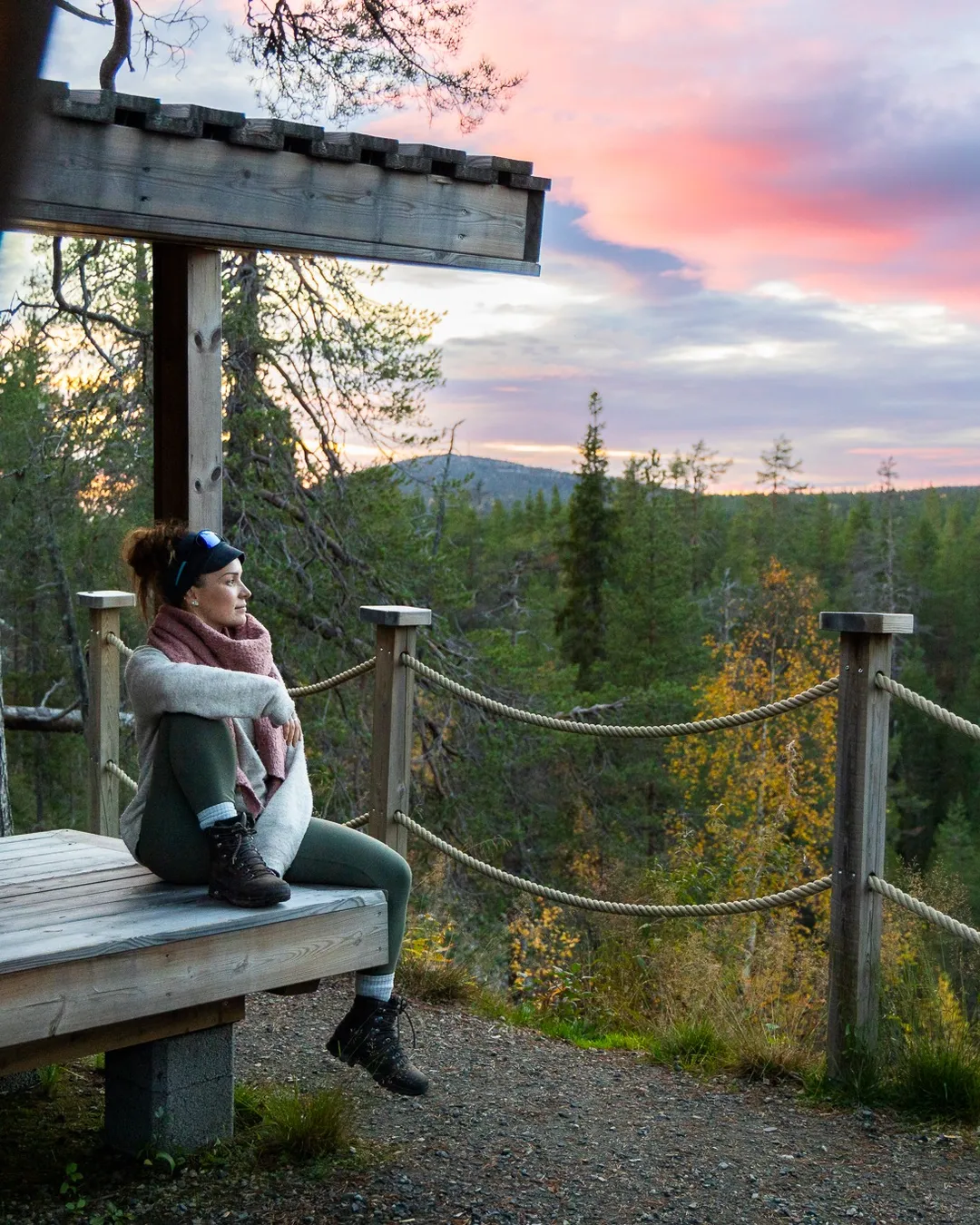 Kaunisharjun levähdyspaikka / Kaunisharju Rest Area