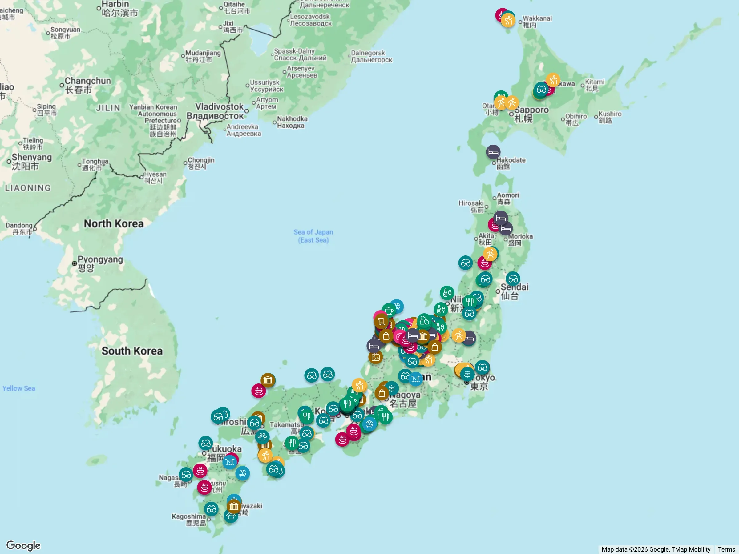 BEST Guide to Japan by Matt Guy - Japan Travel Map - Rexby